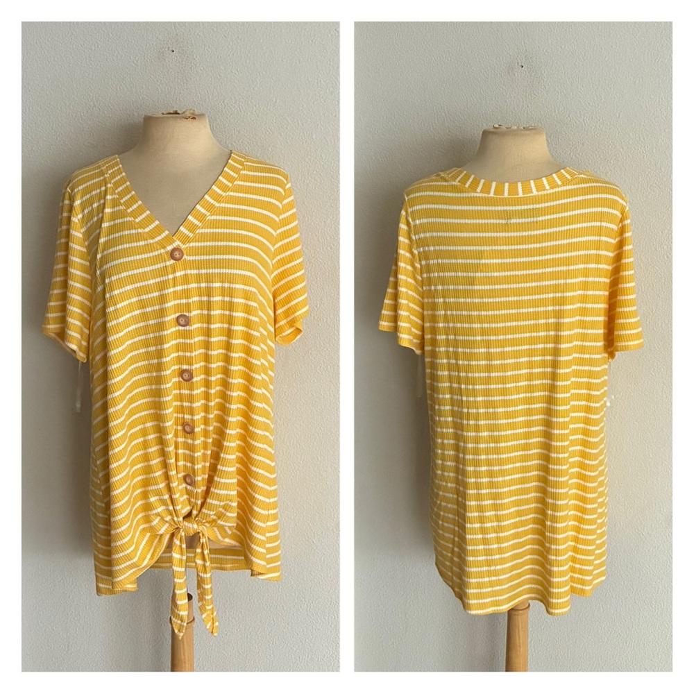 Lane Bryant waffle knit top size 18/20